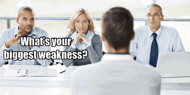 Biggest Weakness Interview GIF - Biggest Weakness Interview Job GIFs